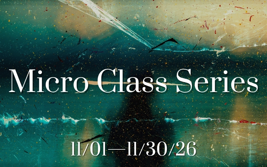 2026 Micro Class Series: November 01, 2026 to November 30, 2026